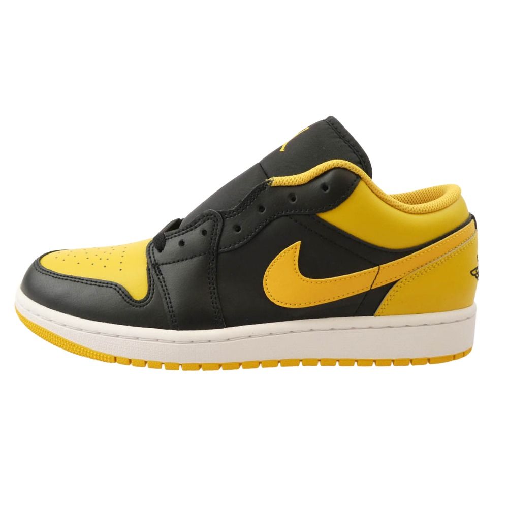 NIKE ナイキ 553558-072 AIR JORDAN 1 LOW AJ エアジョーダン ローカット スニーカー ブラック系 イエロー系 28 cm 上