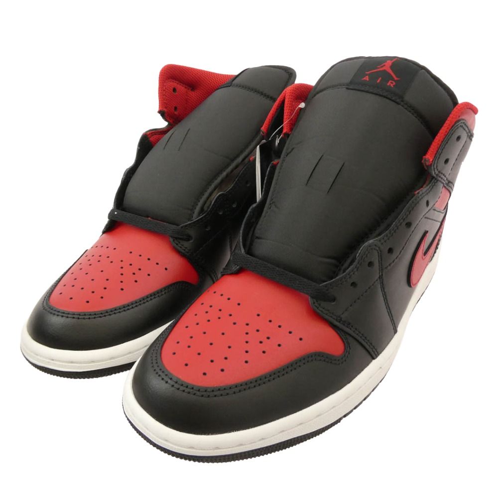 NIKE ナイキ DQ 8426-067 Air Jordan 1 Mid Bred AJ エアジョーダン ミッド ブレッド スニーカー ブラック系 レッド系 28 cm