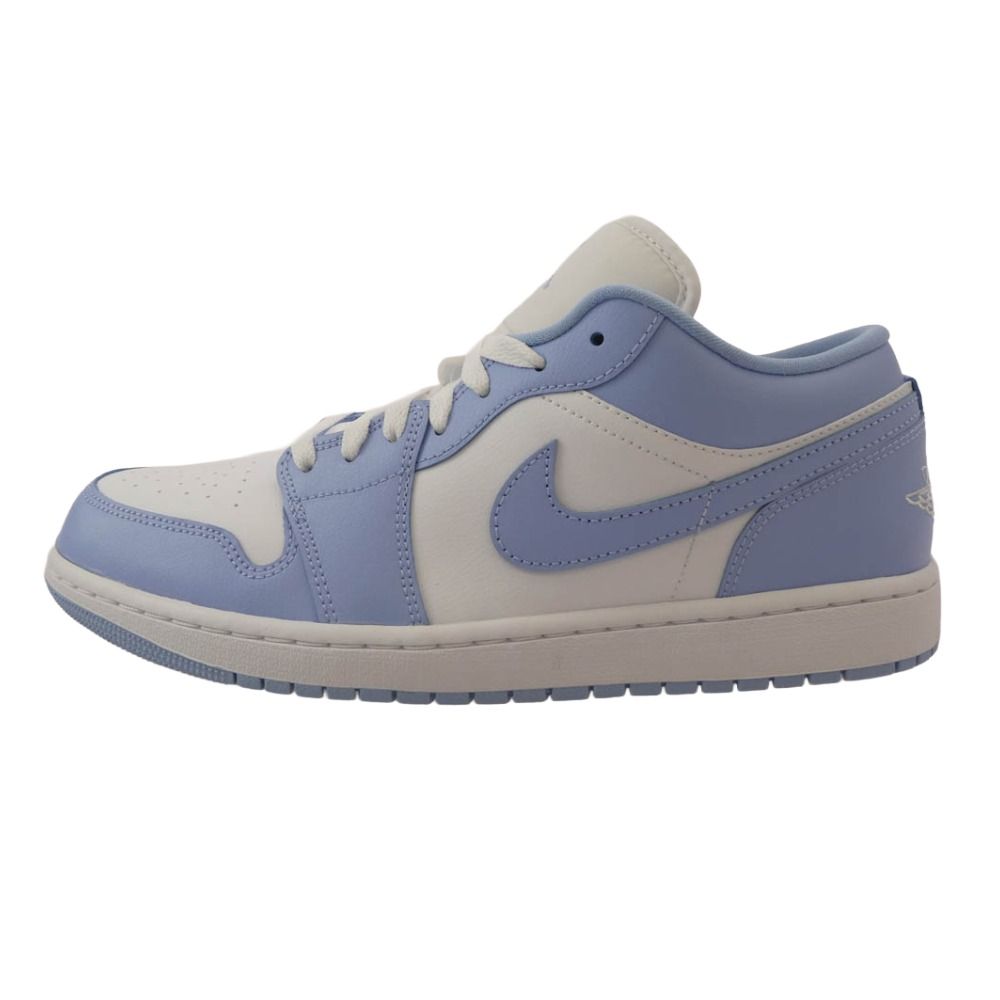 NIKE ナイキ DC 0774-142 WMNS AIR JORDAN 1 LOW WHITE ICE BLUE AJ ウィメンズ エアジョーダン ローカット スニーカー ライトブルー系 29 cm 上