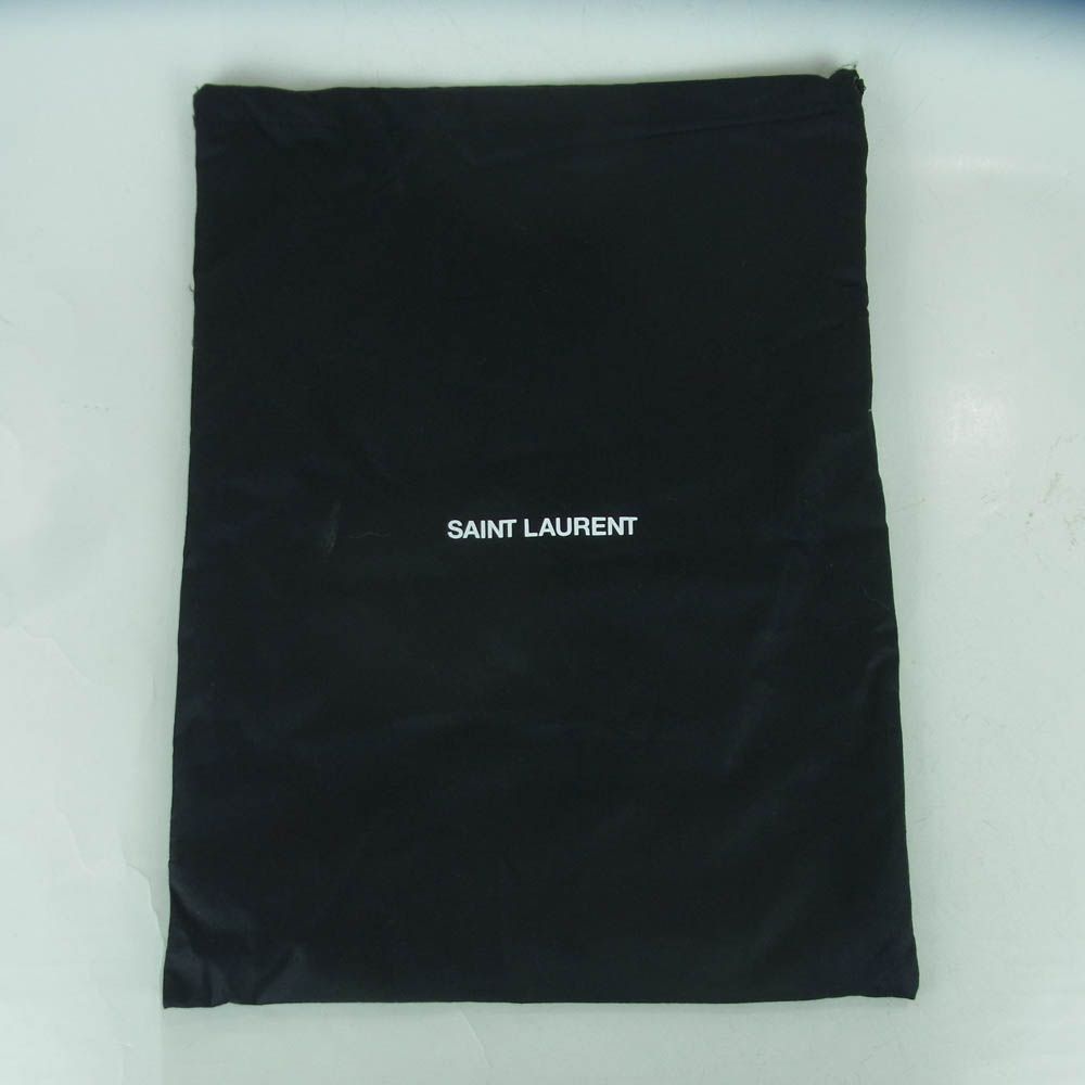 美品SAINT LAURENTサンローラン3連バックルレザーナローベルト SAINT LAURENT - SAINT LAURENT サンローラン GRZ347357 3連バックル