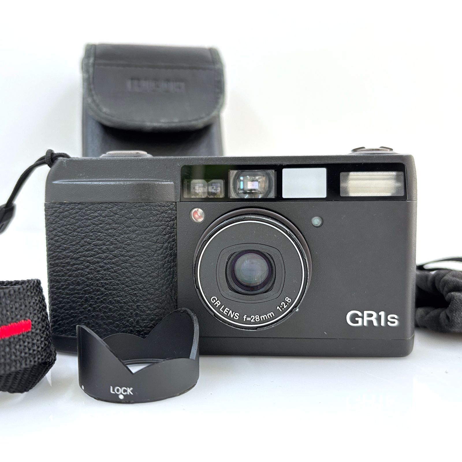 リコー】RICOH GR1s 高級コンパクトフィルムカメラ フード付き #P372