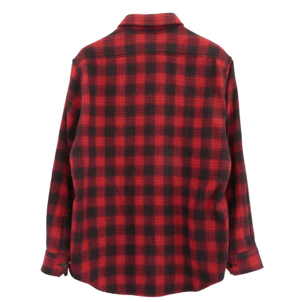CELINE セリーヌ 22AW 2C574017F loose wool check shirt ルーズ