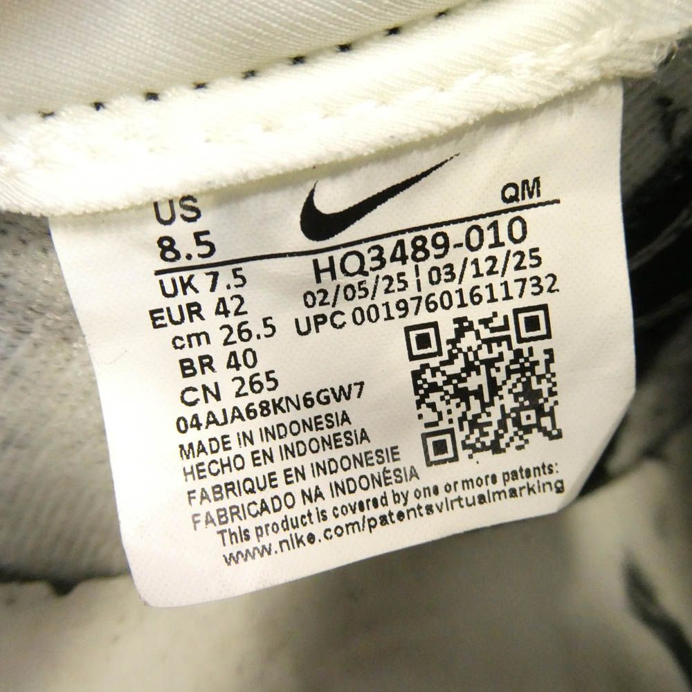  NIKE ナイキ HQ 3489 010 2 PRM キルショット2 ローカット レザー スニーカー ブラック系 26 5 cm スニーカー 靴