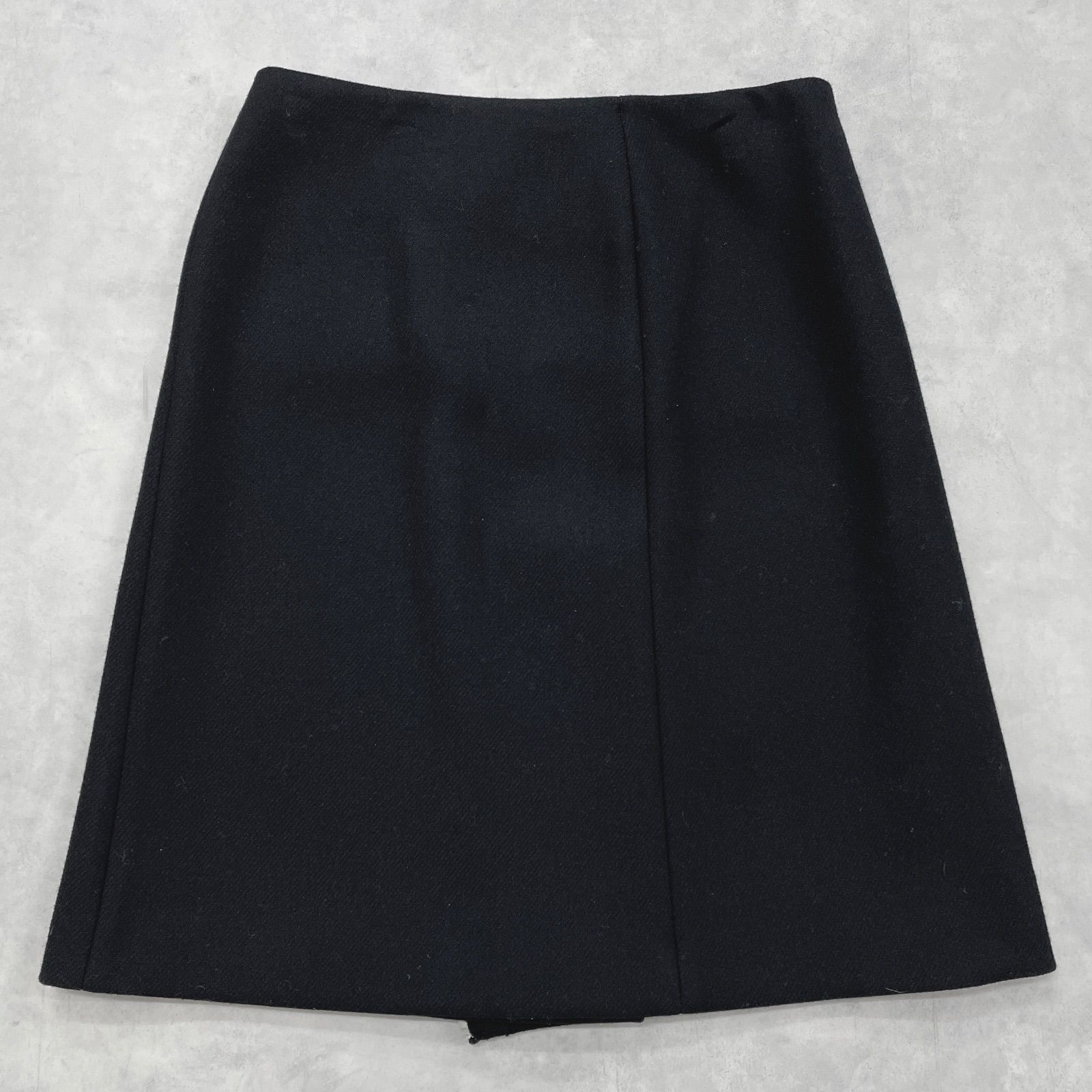 PRADA プラダ ラップスカート ベルト レザーストラップ 巻き Aライン