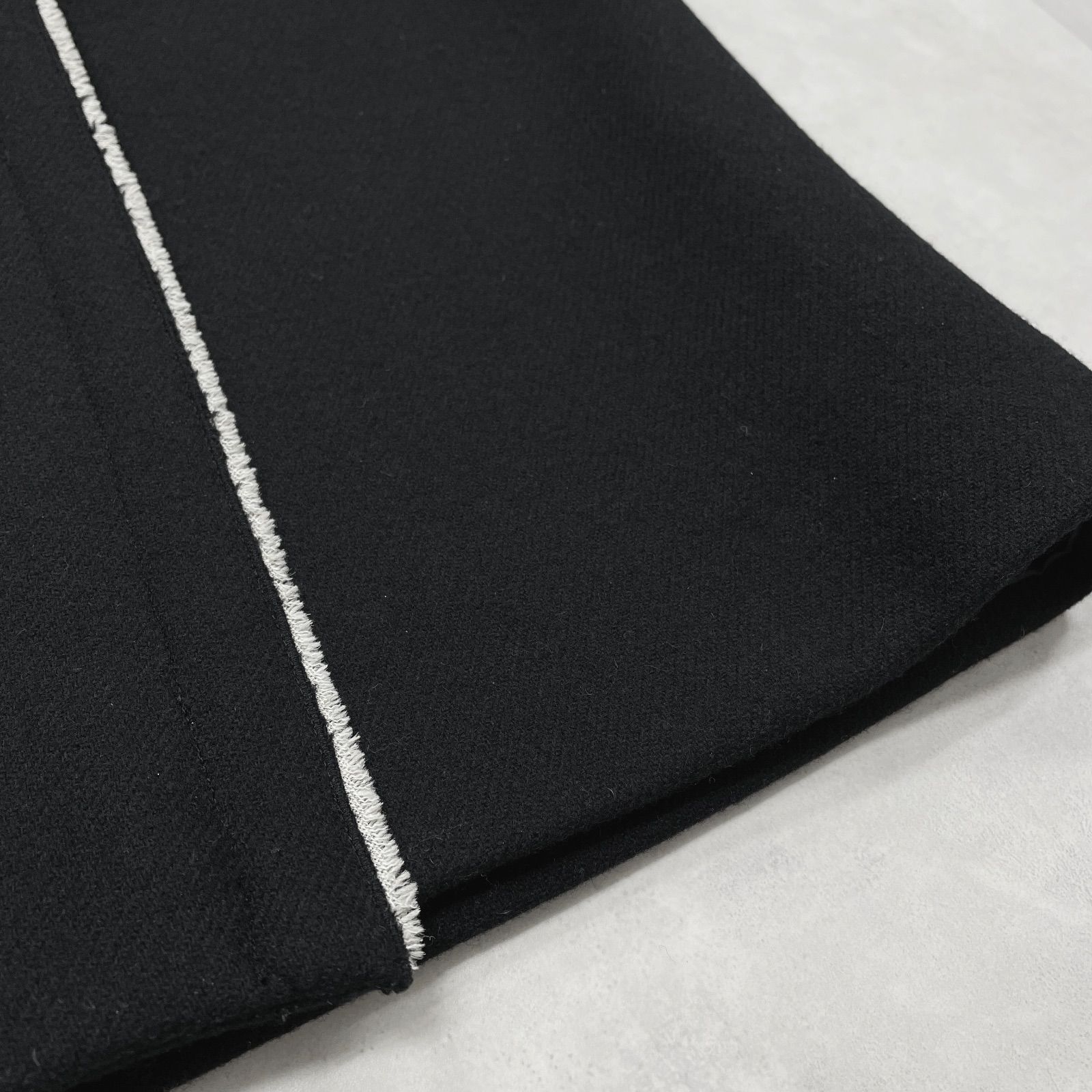 レア✨PRADA SPORTS ウール ラップスカート イタリア製 ブラック レア