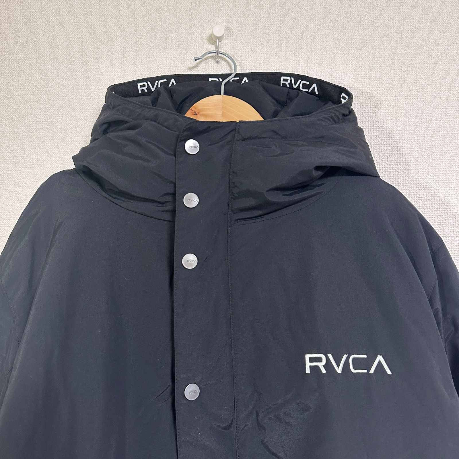 RVCA AJ042-760 ジャケット 撥水中綿フードジャケット パファー 