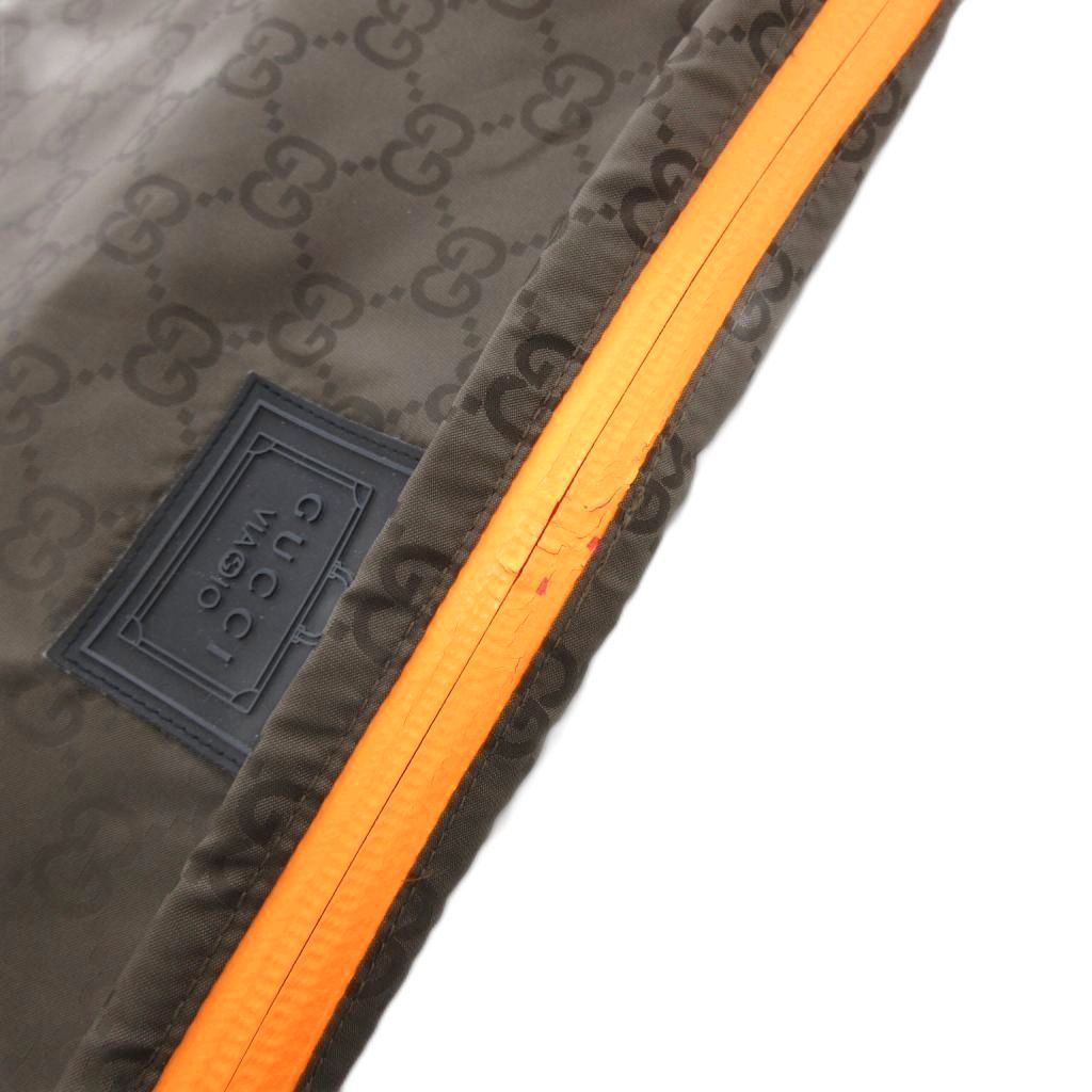 グッチ GUCCI VIAGGIO アクセサリーポーチ GGパターン カーキ系 /UO