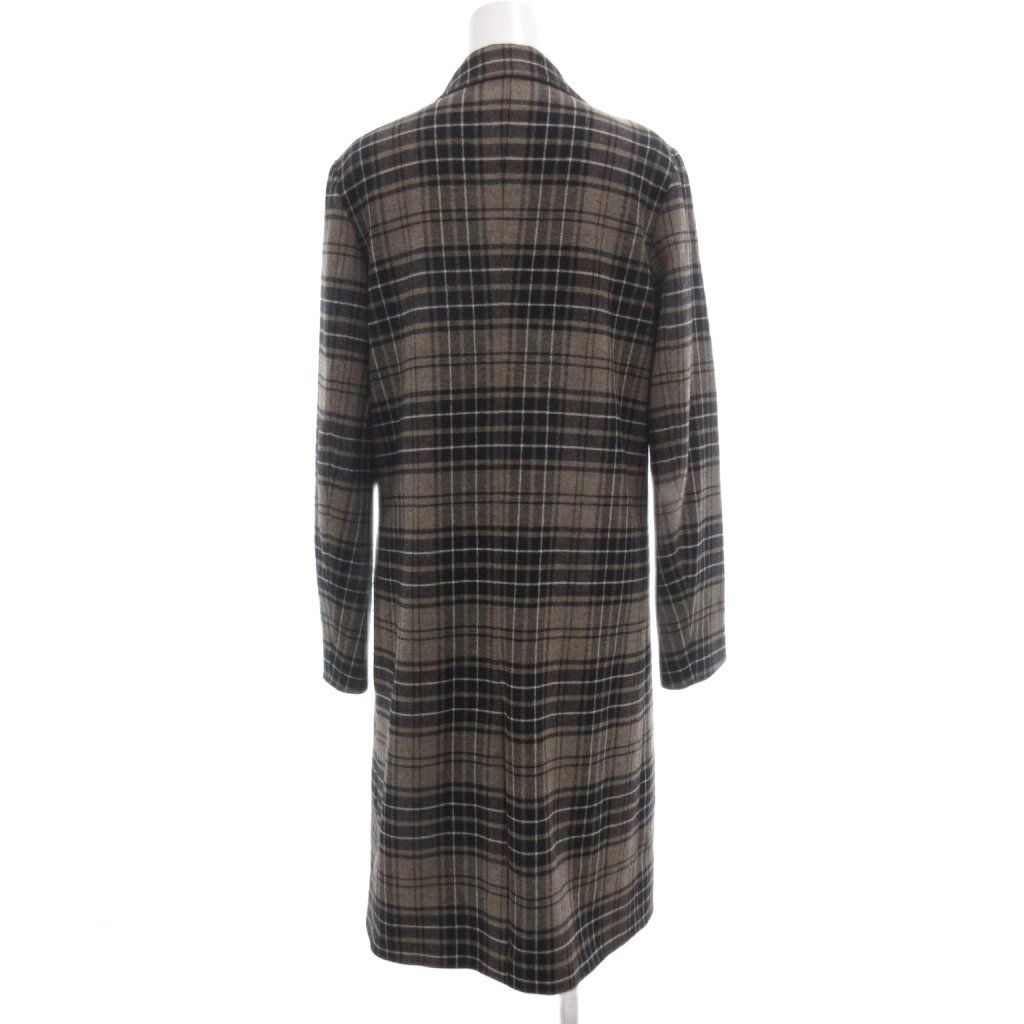 アニエスベー agnes b. チェスターコート 36 ベージュ系 ロング