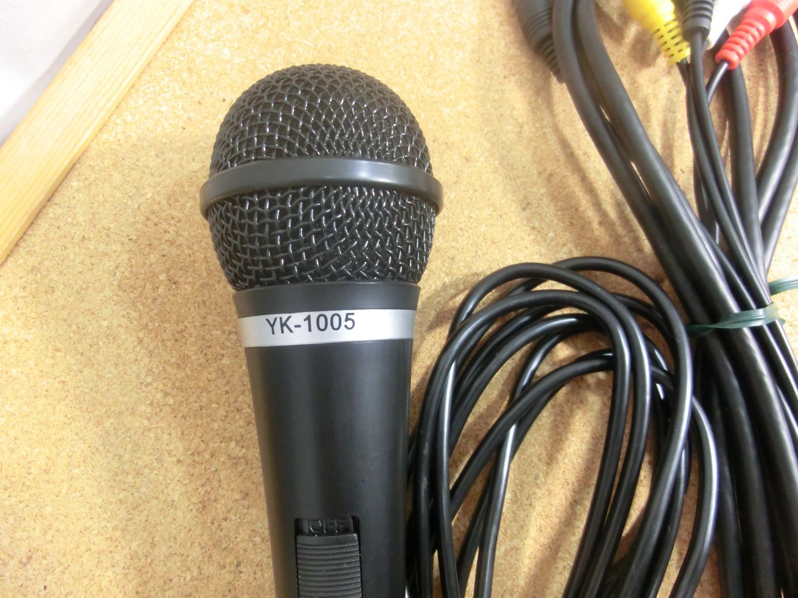 中古品 夢グループ カラオケ1番 YK-3008 サブマイク付き YK-1005