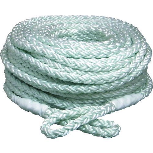 まつうら 電動ウインチ用ナイロンクロスロープ ８打ち １０ｍｍΦ ５０ｍ 両端アイ加工