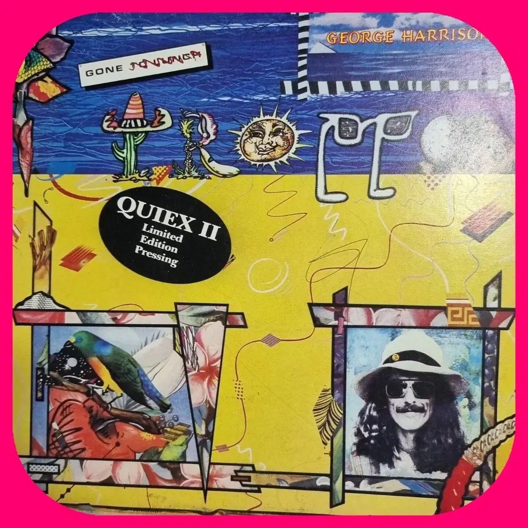 ウトレット ジョージハリスン レコード カラー ビートルズ the beatles