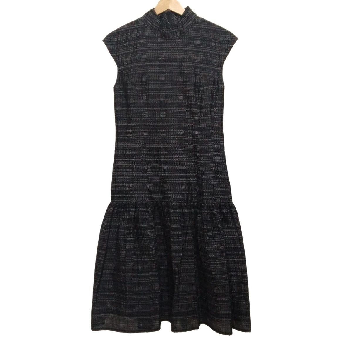 Rene(ルネ) ワンピース サイズ36 S レディース - 黒×白 ノースリーブ