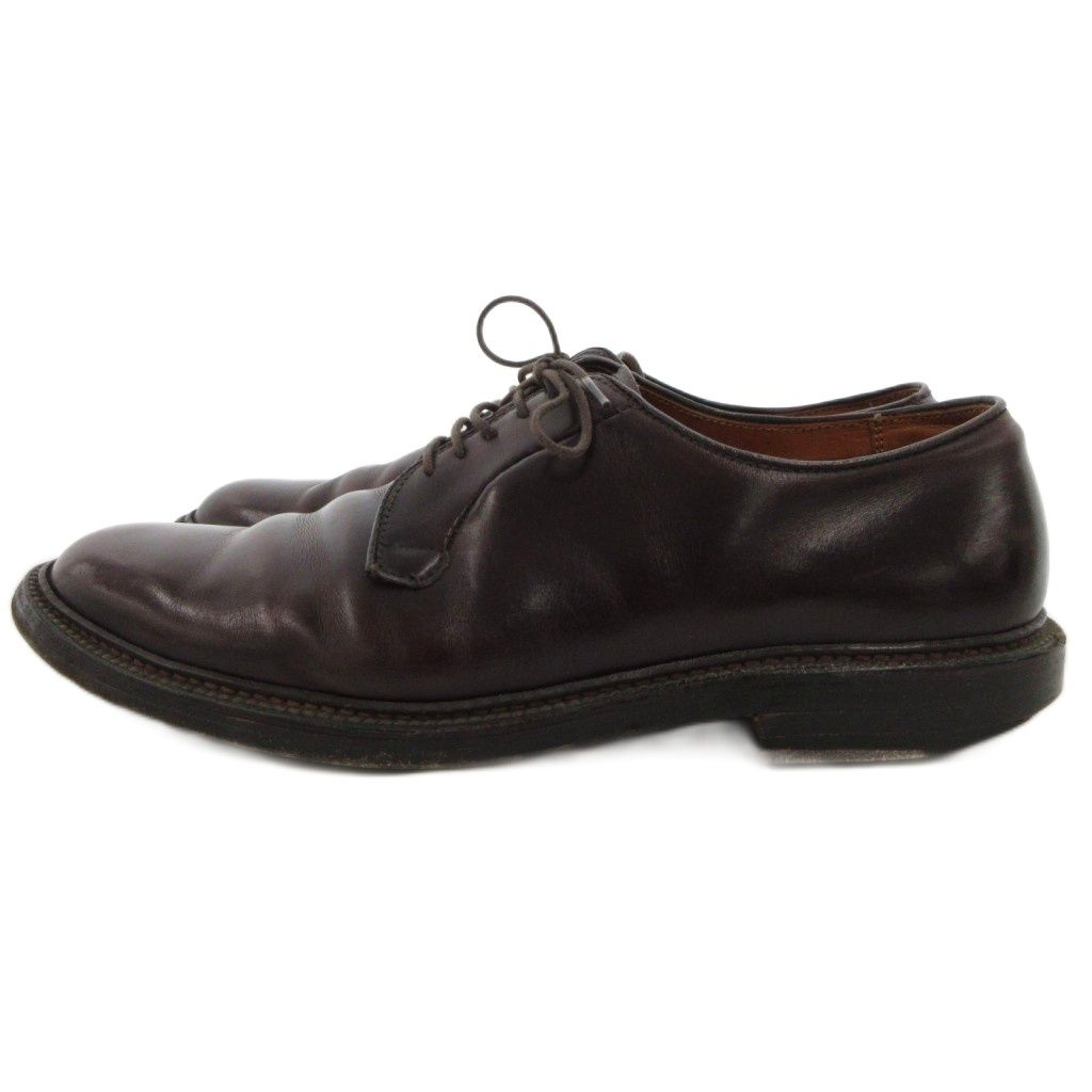オールデン ALDEN ユナイテッドアローズ 別注 99014 プレーントゥ シューズ コードバン レザー 外羽式 9 茶系 UO