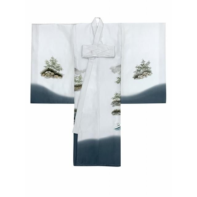 素描風 赤ちゃんのお祝い着