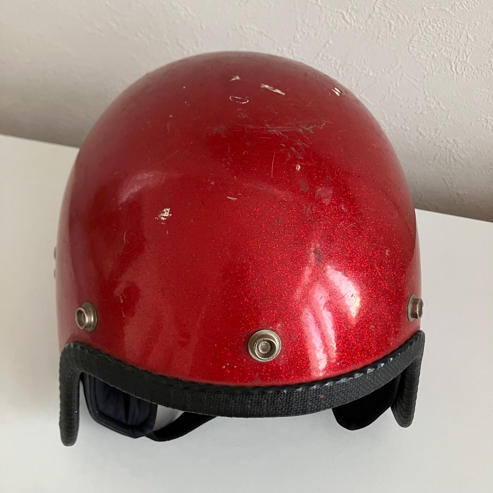 ビンテージヘルメット☆WFS フレーク CX600 1960年代 ジェット