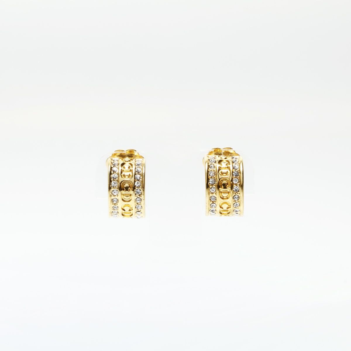 Christian Dior クリスチャンディオール イヤリング フープ