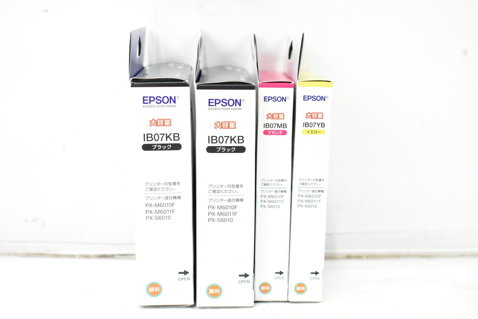 エプソン インクカートリッジ IB 07 4箱 マゼンタ イエロー ブラック EPSON -L 035-byebye