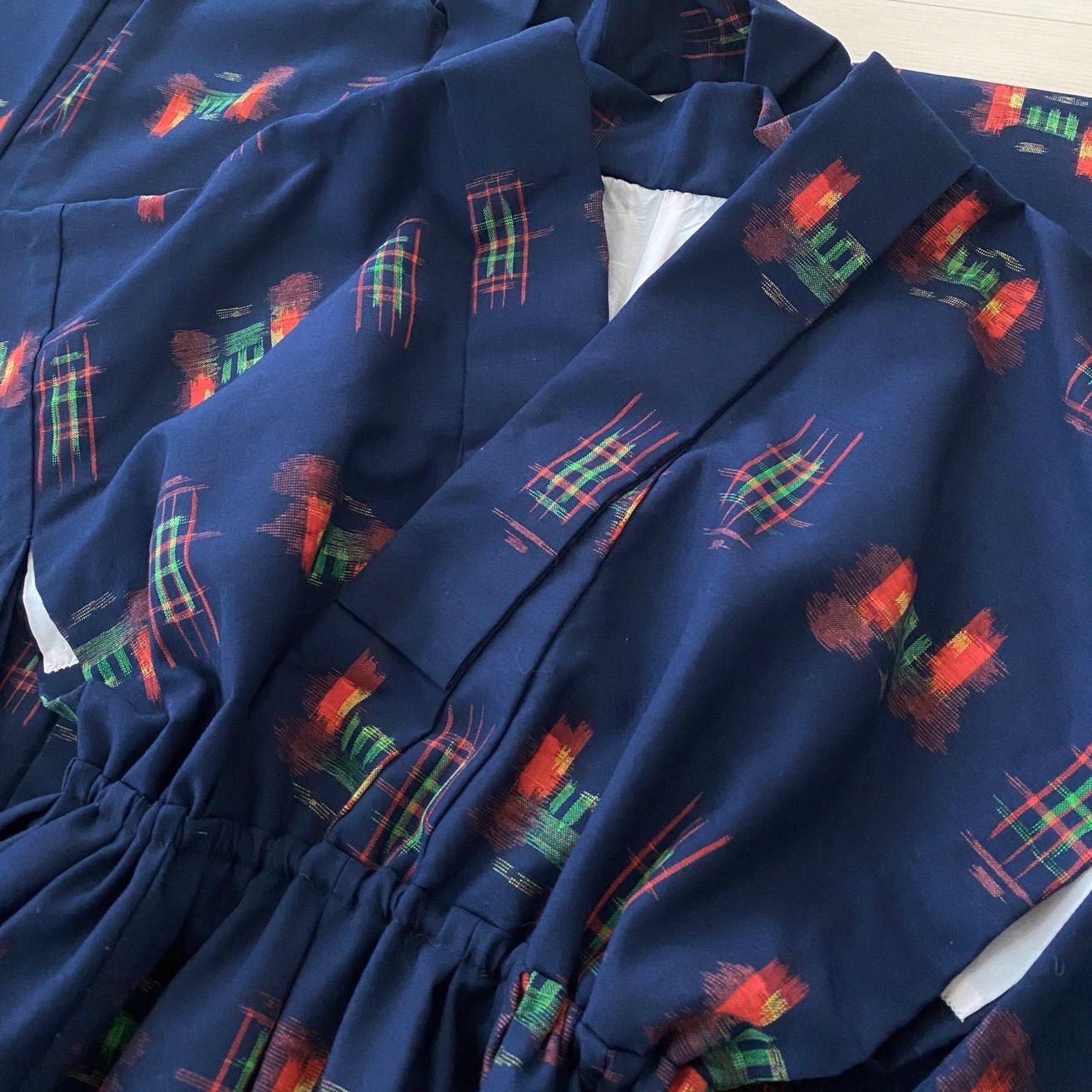 濃紺系 ベルトと羽織付き