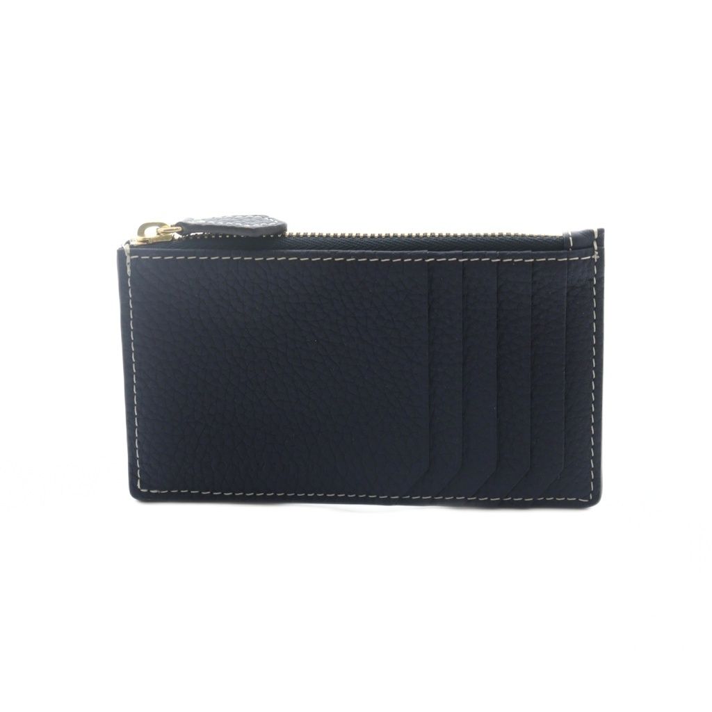 ボナベンチュラ ミニジップ ウォレット 財布 小銭入れ レザー ネイビー 紺 BWAT 8 R NAET MI OS