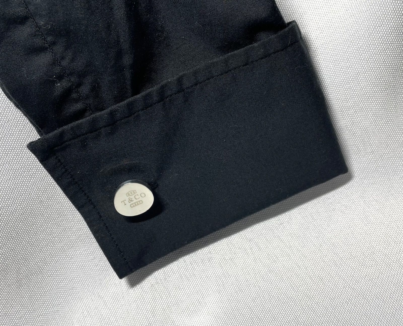 Tiffany ティファニー T&CO 1837 ロゴ文字 オーバルカフス