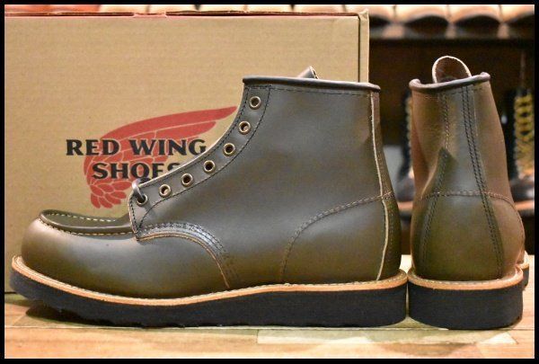 9D 箱付 未使用 23年】レッドウィング 8828 アルパインポーテージ 深緑