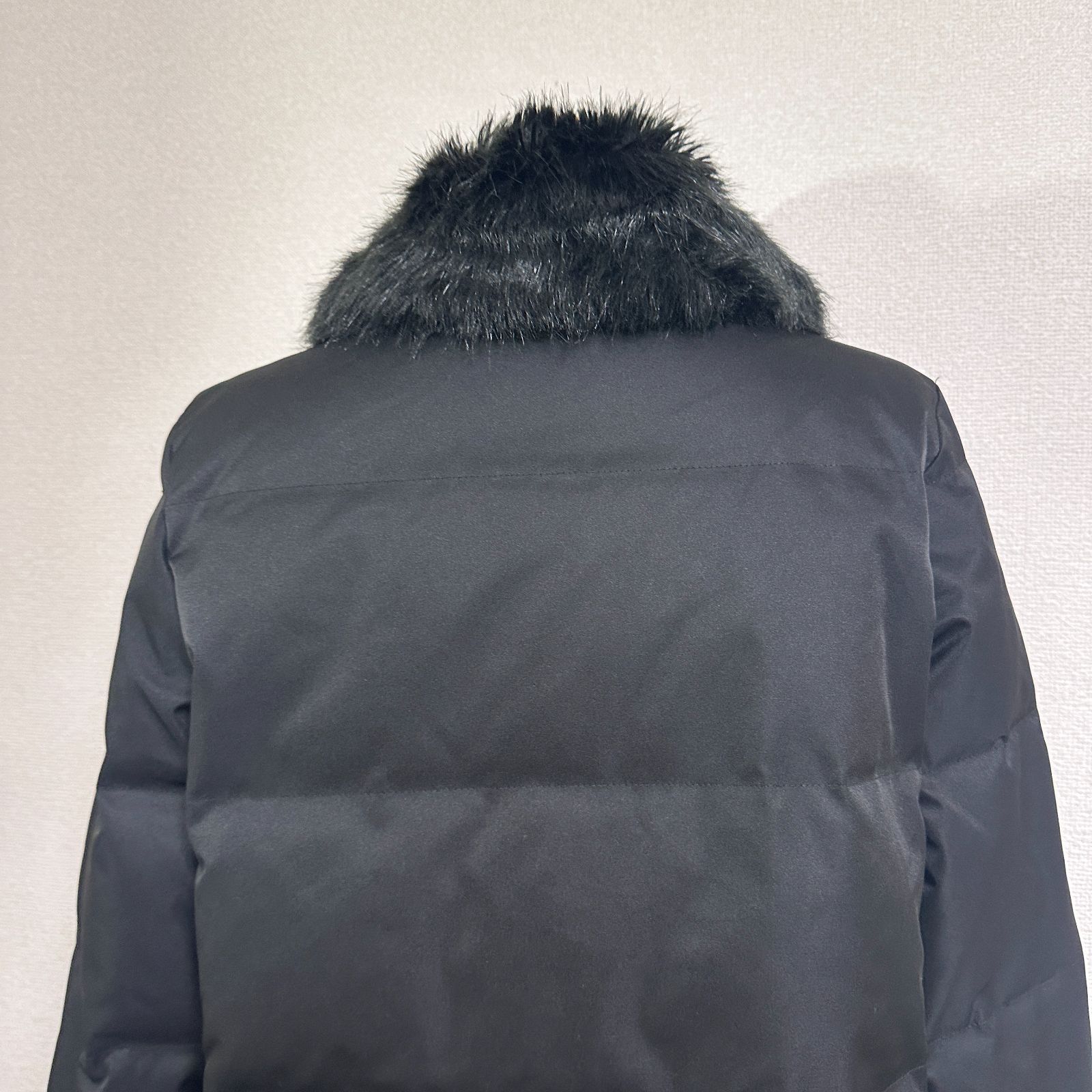 訳あり ケイトスペード kate spade フェイクファー襟付きダウンコート