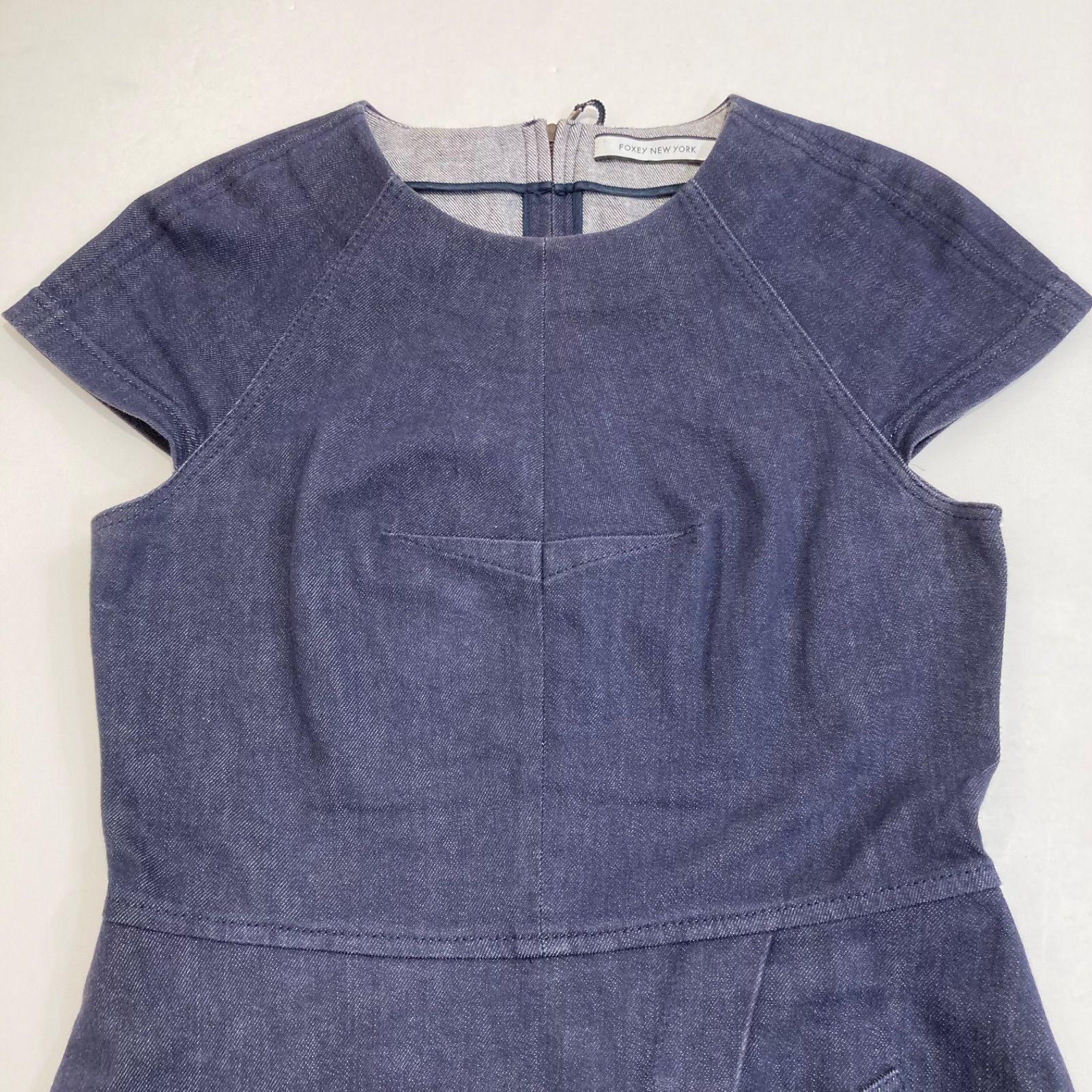 FOXEY NEW YORK フォクシーニューヨーク デニムワンピース デニム 日本