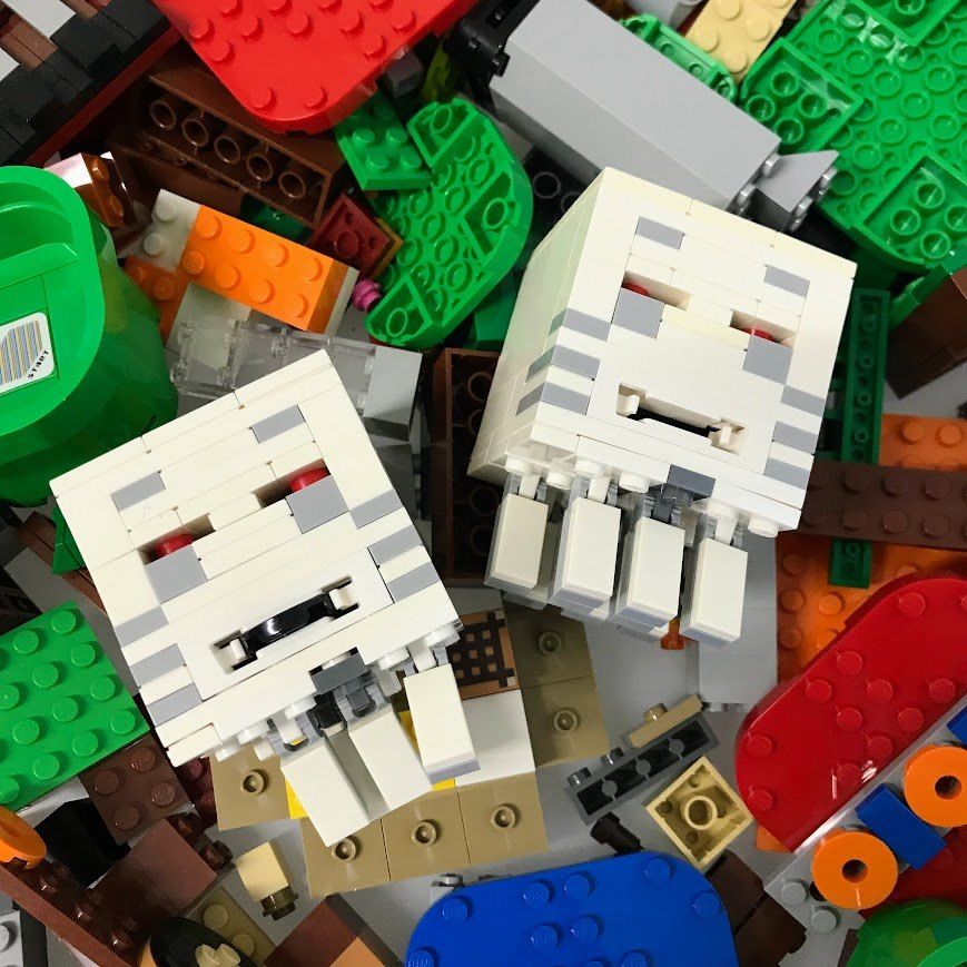  LEGO レゴ スーパーマリオ マインクラフト 系 ブロック パーツ プレート ミニフィグ など 大量 3.5 kg以上 DB-155-C 2 マイクラ Minecraft スティーブ アレックス ゴーレム 他 361 知育玩具 ベビー キッズおもちゃ