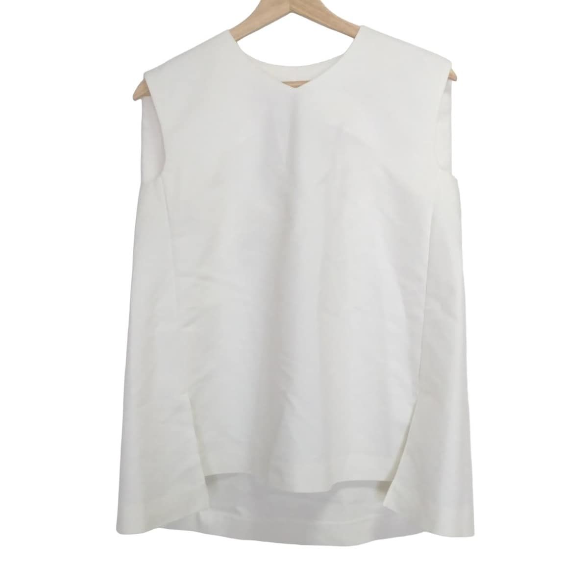 SEVEN TEN by MIHO KAWAHITO セブンテン バイミホカワヒト ノースリーブカットソー サイズS レディース 白