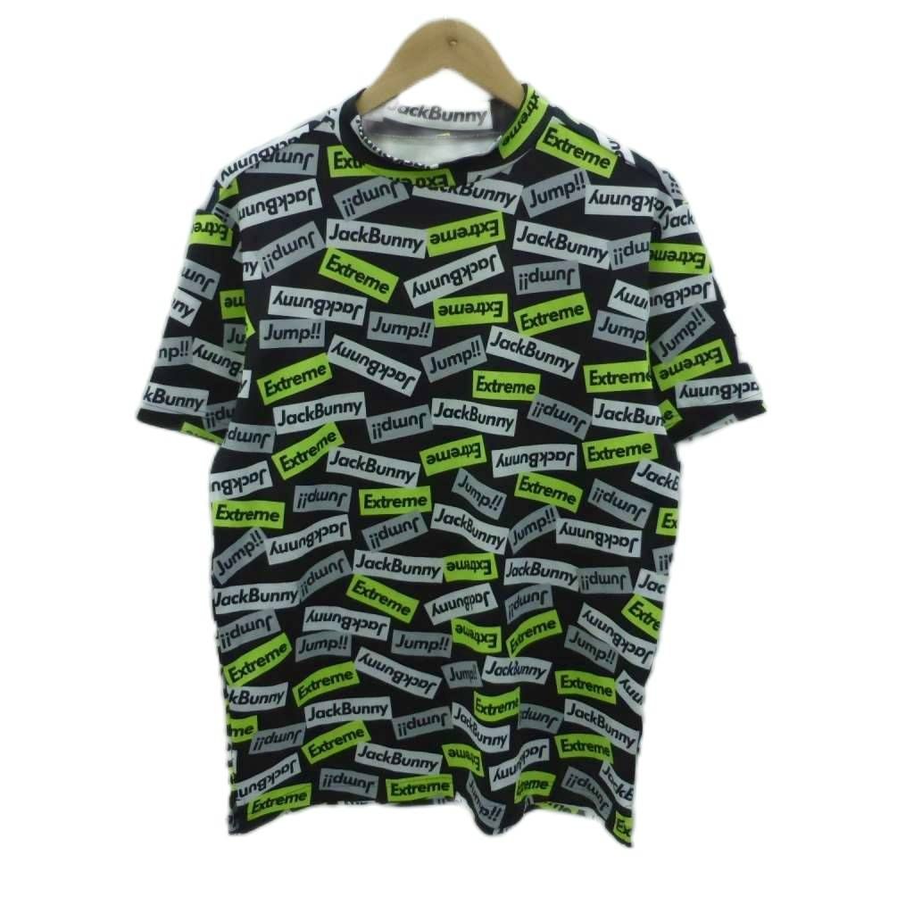ジャックバニー JackBunny ゴルフウエア カットソー モックネック 半袖