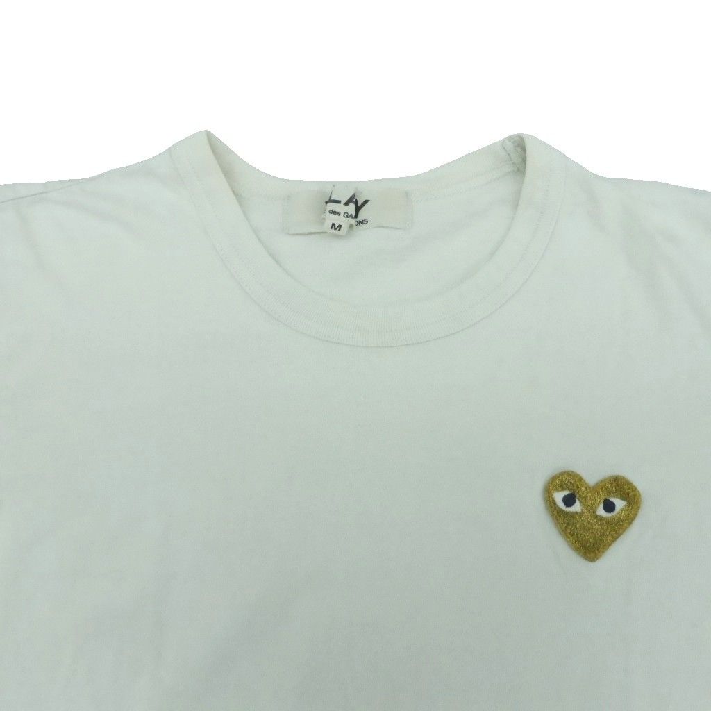 プレイコムデギャルソン PLAY COMME des GARCONS ゴールドハート T