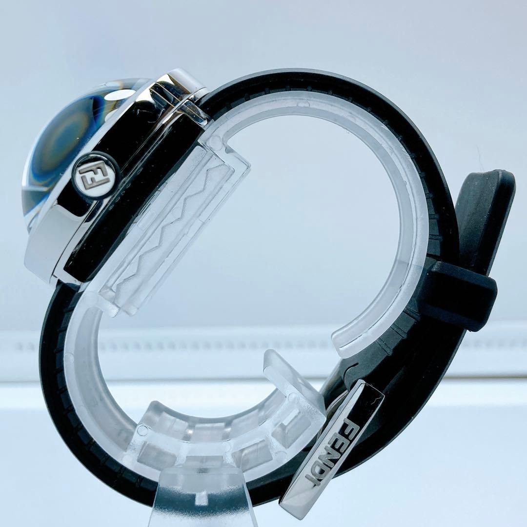  622 フェンディ 8010 G ブースラ ドームガラス ラバー 腕時計 腕時計(クォーツ) 腕時計(アナログ)