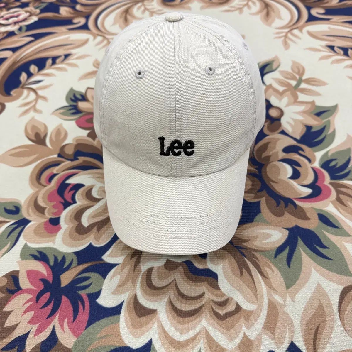The Row ベースボールキャップ ベージュ M リー Lee ベーシック ロゴ ベースボールキャップ(ベージュ) Lee リー
