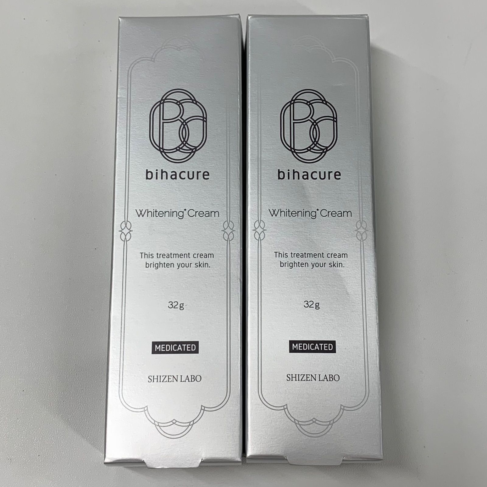L1893 K SHIZEN LABO bihacure ビハキュア 薬用美白クリーム 32g 計2点