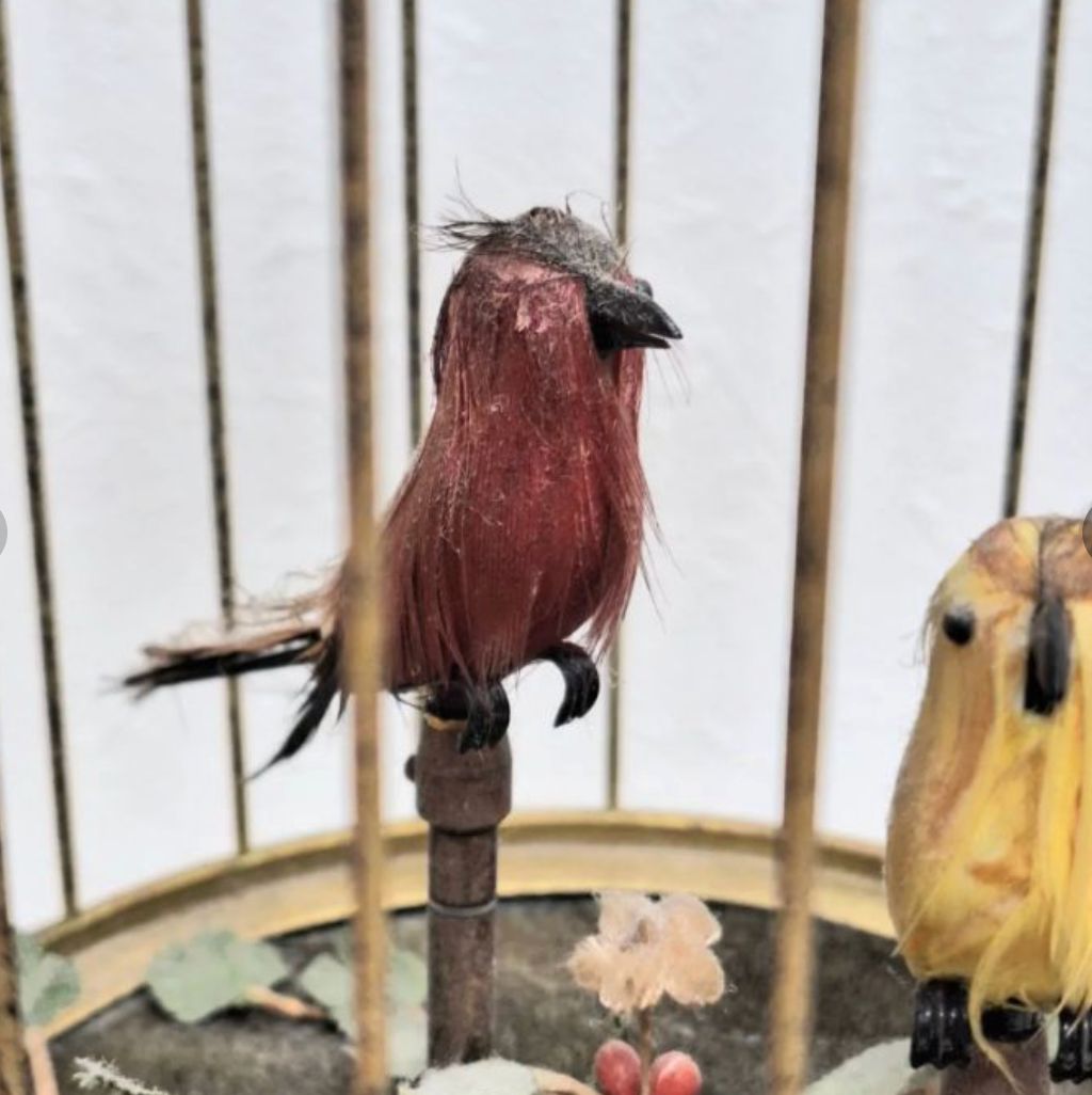 N【希少】reuge リュージュ社製 シンギングバード オルゴール