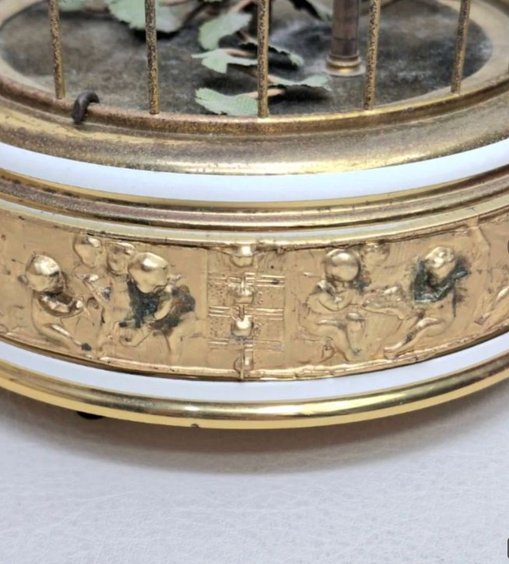 N【希少】reuge リュージュ社製 シンギングバード オルゴール