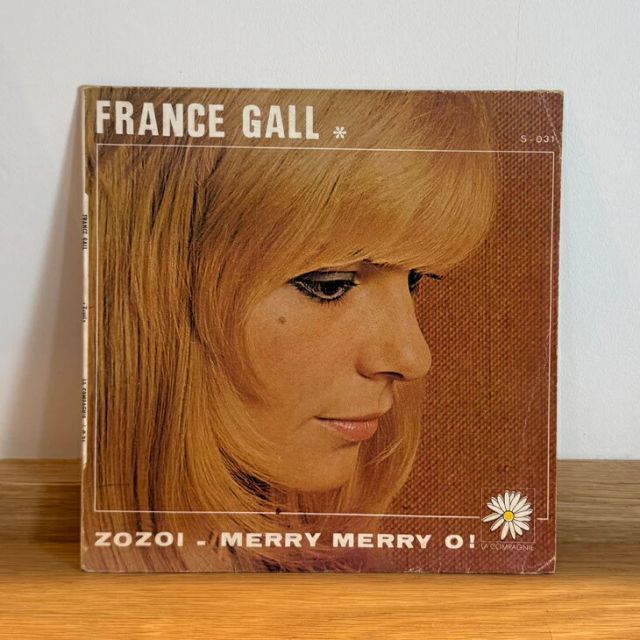 FRANCE GALL ZOZOI b w MERRY O! 7 フランスギャル フレンチジャズ