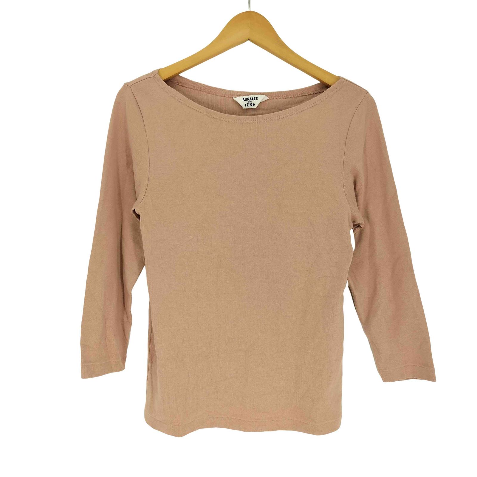 オーラリー AURALEE 20SS 別注 RIB BOAT NECK TEE リブ ボート ネック