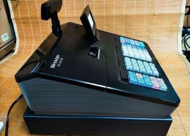 美品シャープレジスター XE-A207 PC連携売上管理設定無料 999909