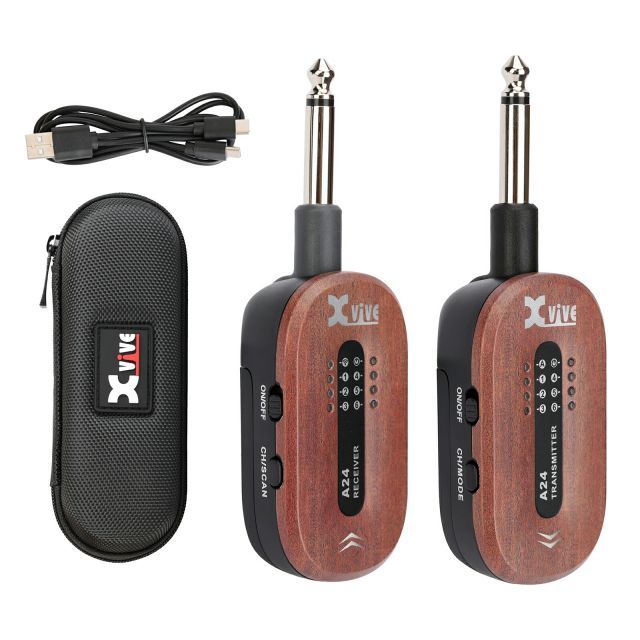 2025 12 20 予約受付中 Xvive XV A 24 MH マホガニー エレキギター ワイヤレス