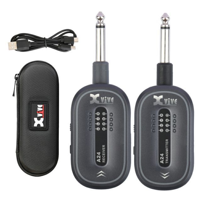 2025 12 20 予約受付中 Xvive XV A 24 GY グレー エレキギター ワイヤレス