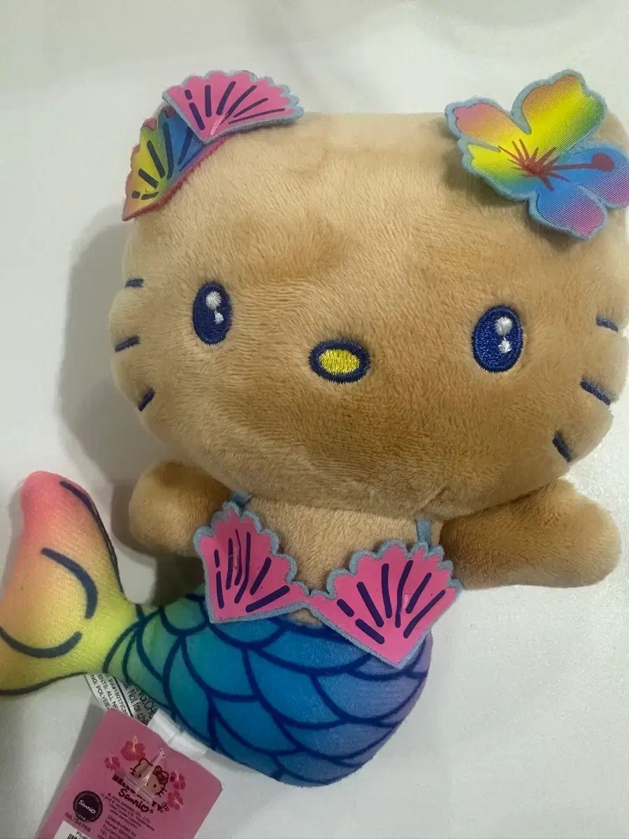 低価，最新作 グアム 人魚 ハローキティ タンニングキティ ぬいぐるみ（タグあり） その他
