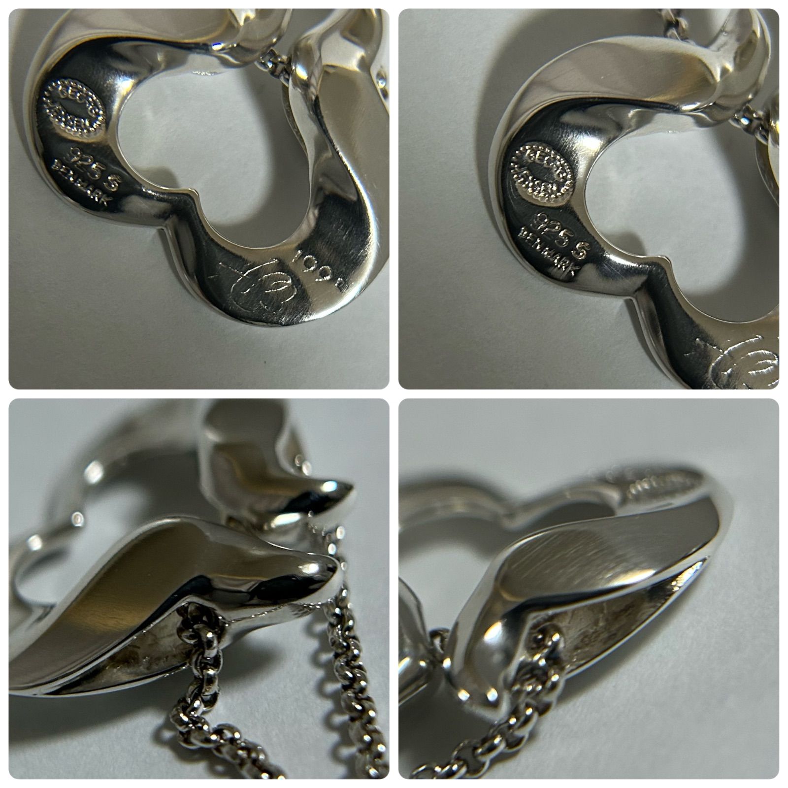 ジョージジェンセン ネックレス ペンダント 1995 ハート アーティスト