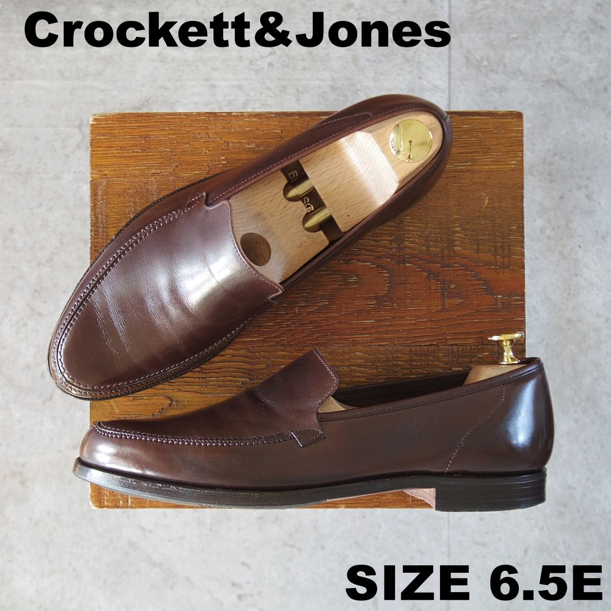 極上☆クロケット&ジョーンズ 6.5E【現行定価10万円以上☆ビームスF