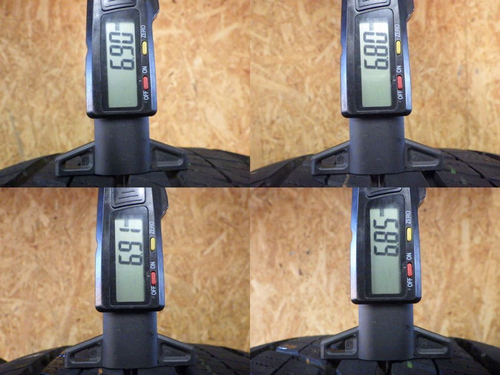 M 308 G 製造 約9部山 新車外し DUNLOP AT 23 265 65 R 18 4本