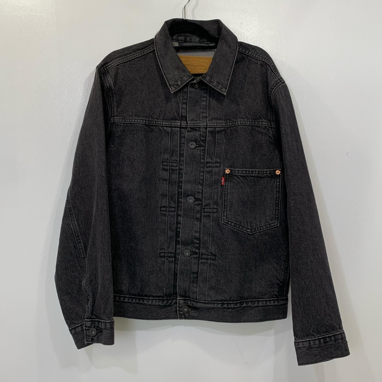 Levi s リーバイス デニム TYPE 1トラッカージャケット A 3174-0000 ブラック サイズ 93