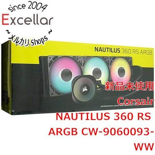 bn 3 CORSAIR製 水冷CPUクーラー 360 RS ARGB CW 9060093 WW ブラック