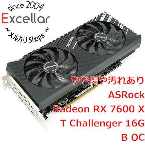 bn:9] ASRock製グラボ Radeon RX 7600 XT Challenger 16GB OC PCIExp 16GB