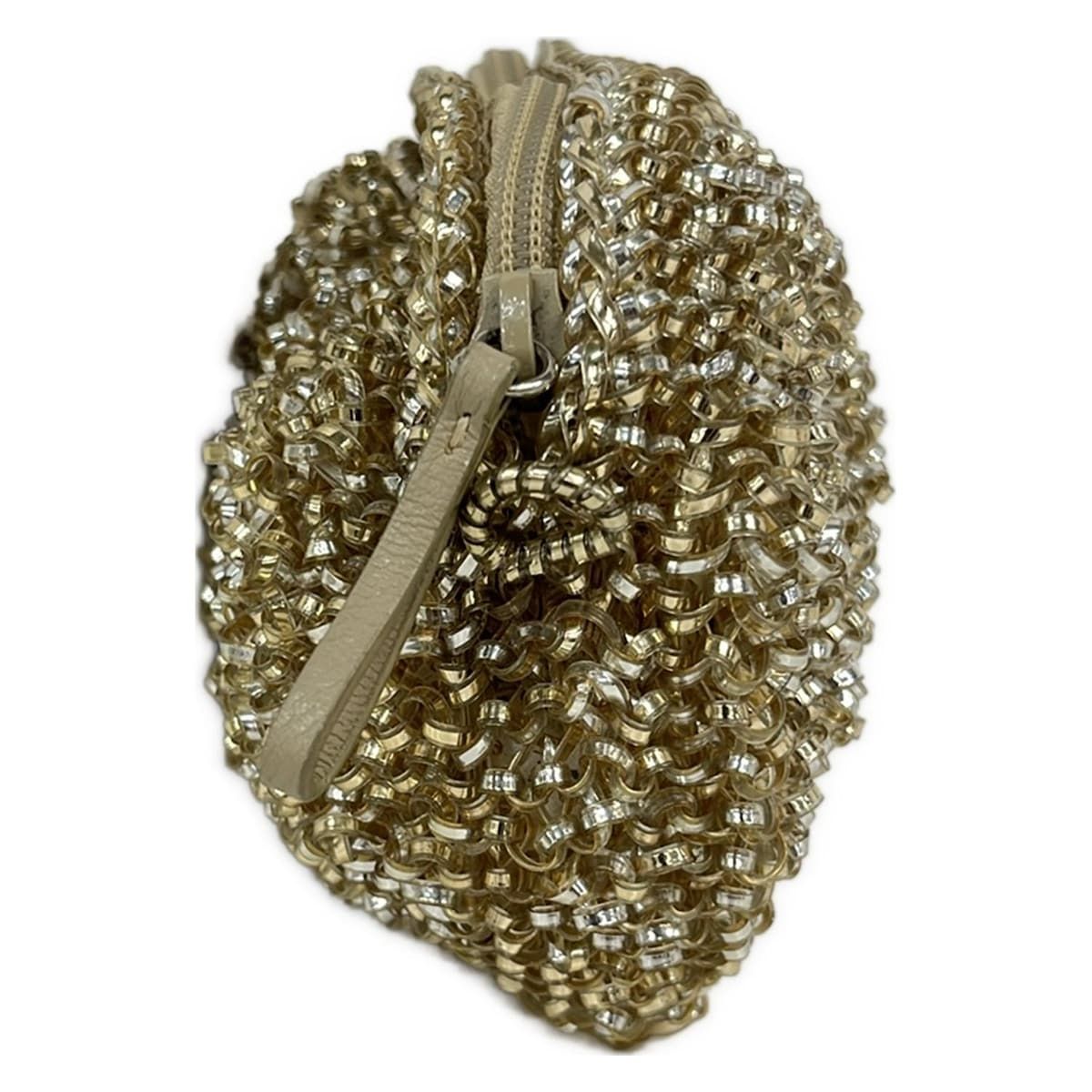 ANTEPRIMA アンテプリマ クラッチバッグ ワイヤーバッグ シルバーゴールド