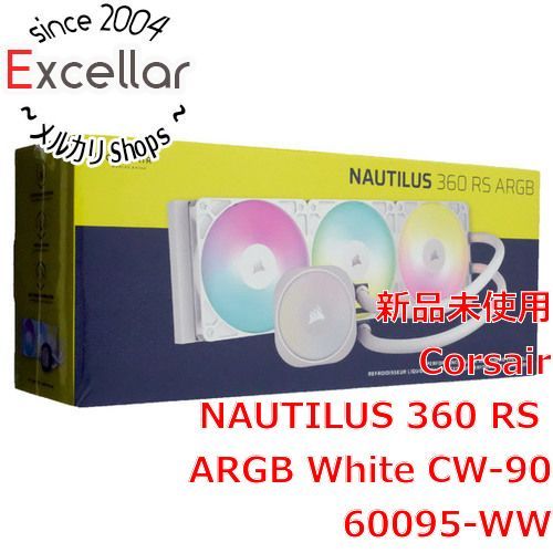 bn 4 CORSAIR製 水冷CPUクーラー 360 RS ARGB White CW 9060095 WW ホワイト